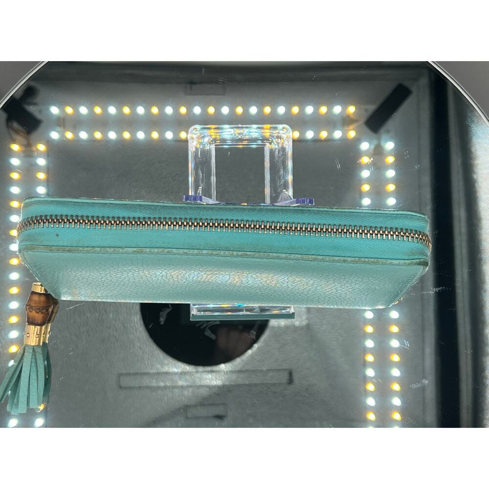 GUCCI Bmaboo Zip Around Wallet - Picture 6 of 13